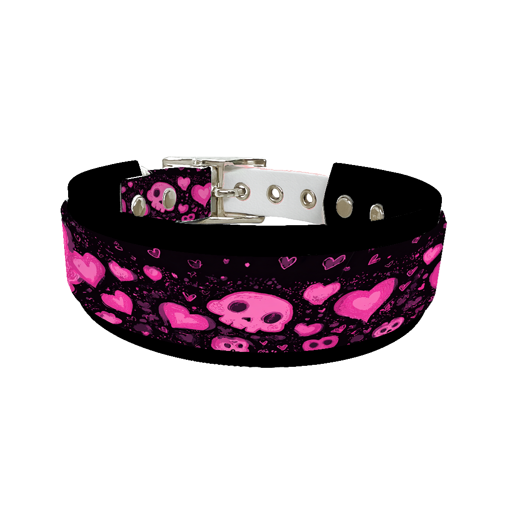 Colliers doubles pour chien – Collection Saint-Valentin (25 mm / 38 mm)