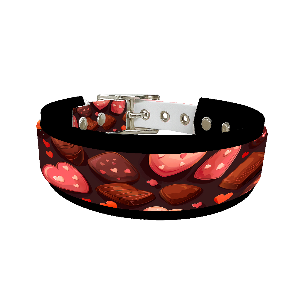 Colliers doubles pour chien – Collection Saint-Valentin (25 mm / 38 mm)