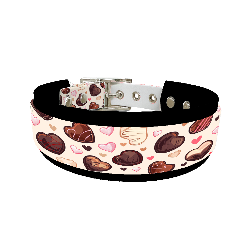 Colliers doubles pour chien – Collection Saint-Valentin (25 mm / 38 mm)