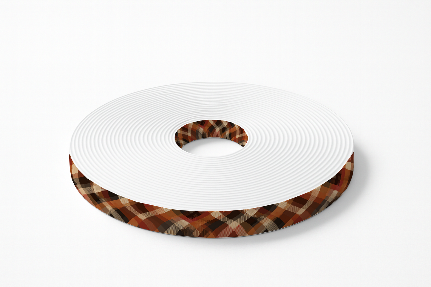 BioThane imprimé Tartan automnal – tons chauds