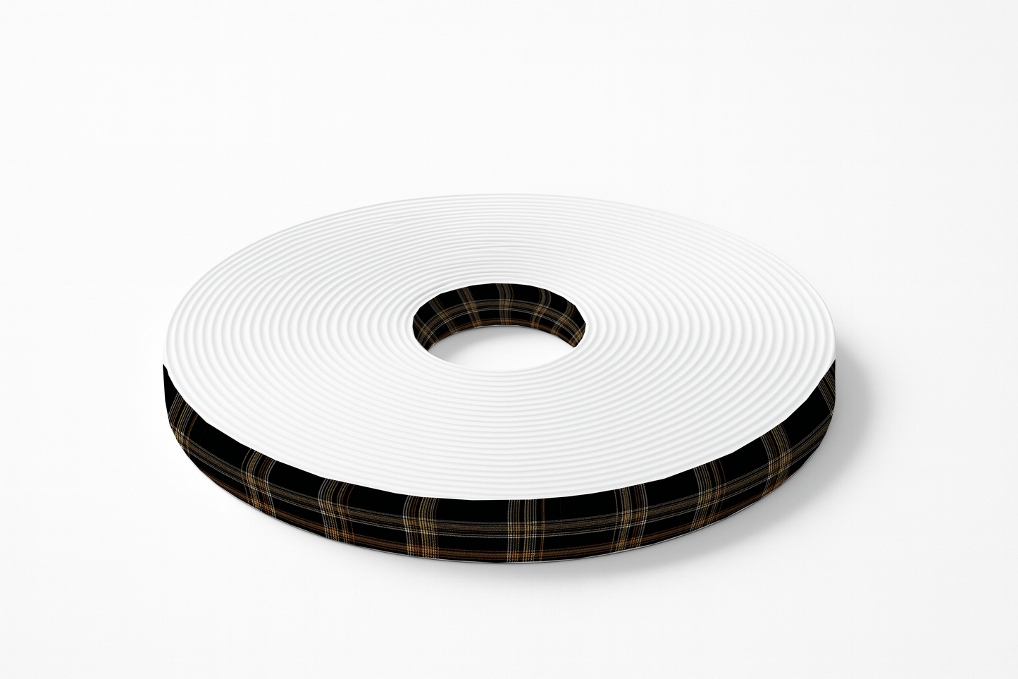 BioThane imprimé Tartan noir & doré