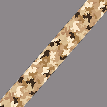 BioThane imprimé Camouflage désert