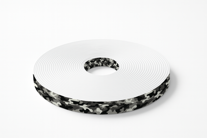 BioThane imprimé Camouflage urbain noir & gris