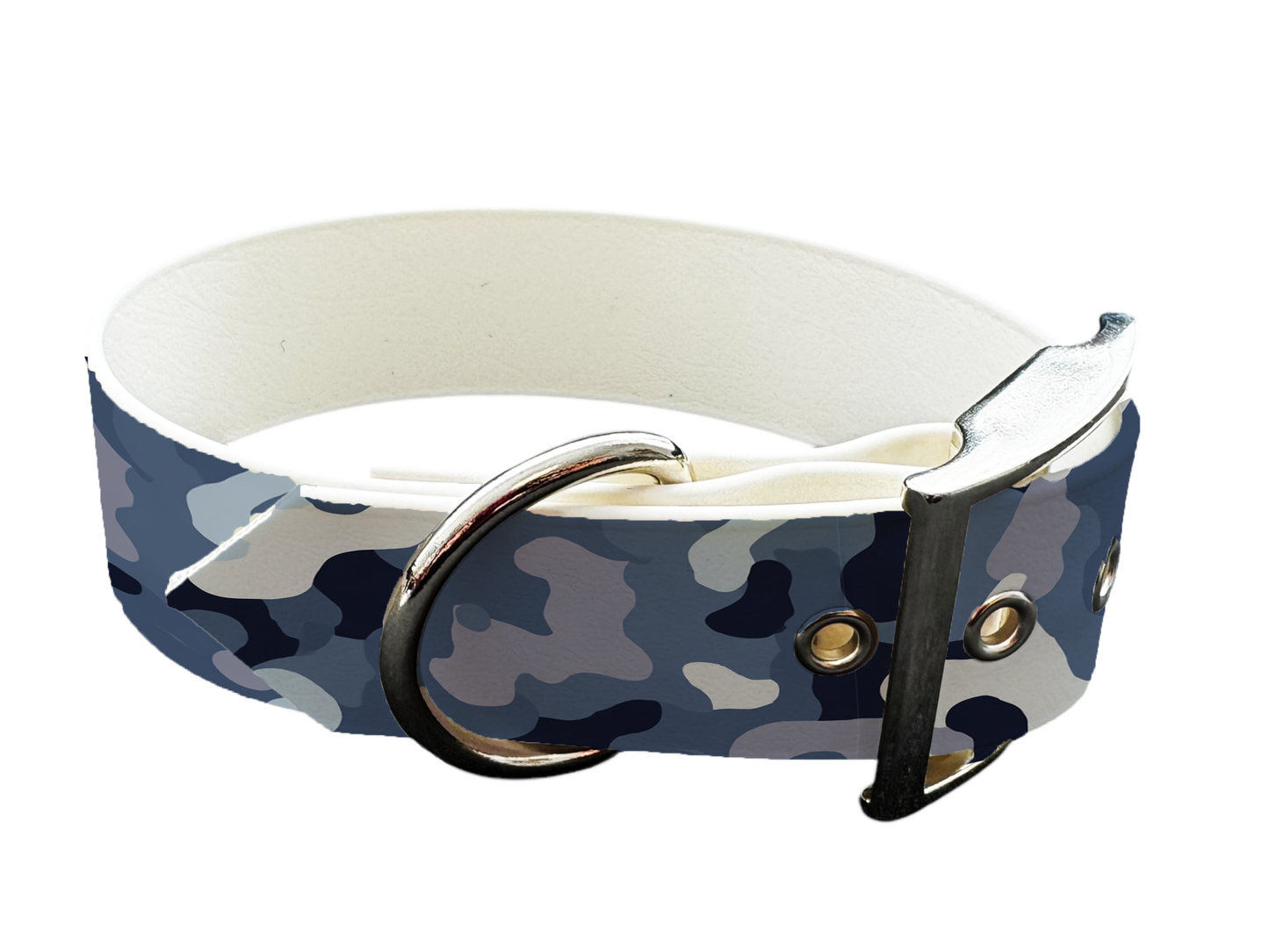 Collier  large pour chien en BioThane® imprimé – Collection camouflage– 25 mm