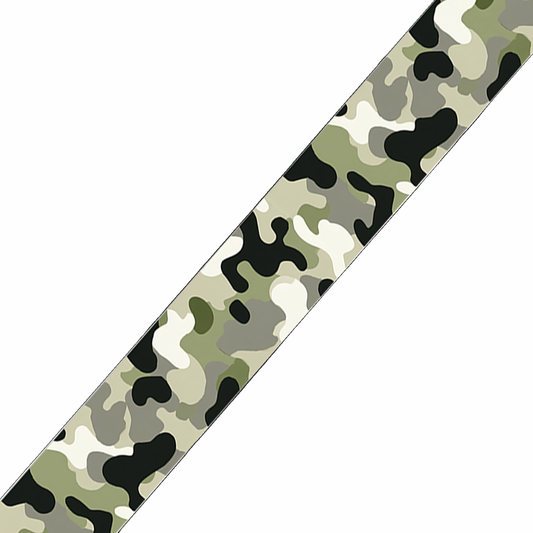 BioThane imprimé Camouflage sable & kaki