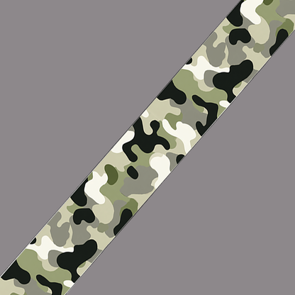 BioThane imprimé Camouflage sable & kaki