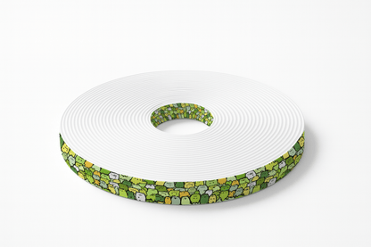 BioThane imprimé Petits monstres verts cartoon