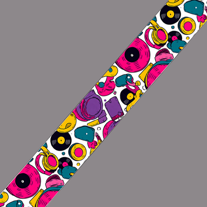 BioThane imprimé Vinyles & radios rétro