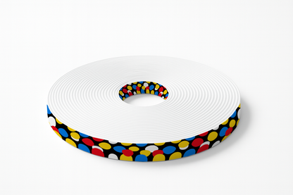 BioThane imprimé Pois graphiques multicolores