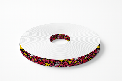 BioThane imprimé Pop cœurs & éclairs