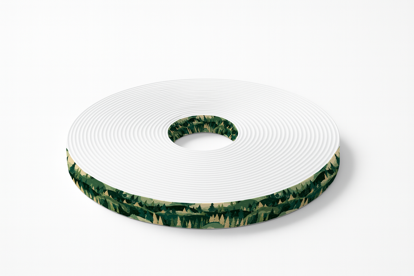 BioThane imprimé – Motif Feuillage camouflage forêt