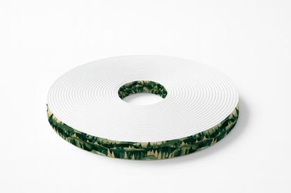 BioThane imprimé – Motif Feuillage camouflage forêt