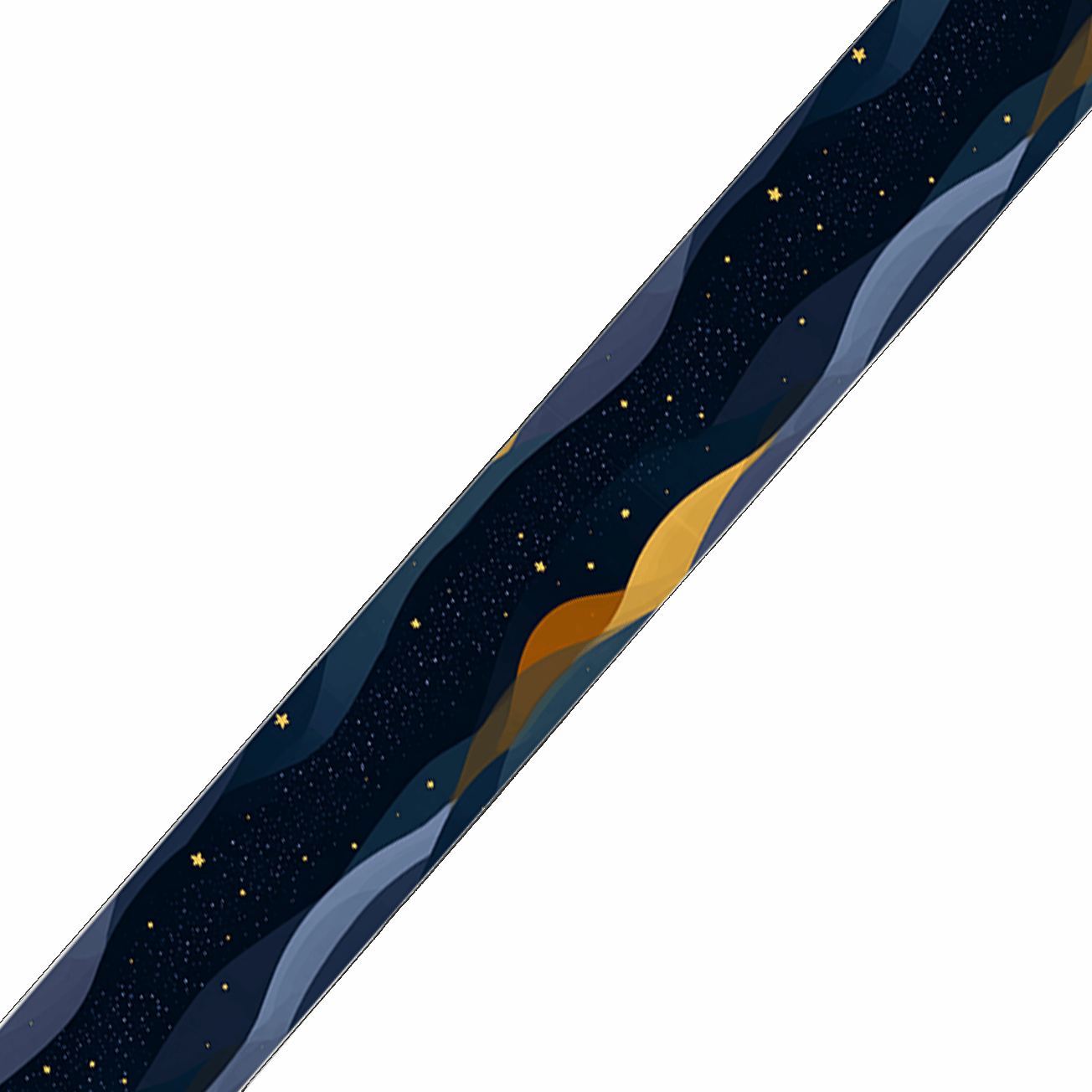 Collier pour chien en BioThane® imprimé – Collection paysage– 25mm