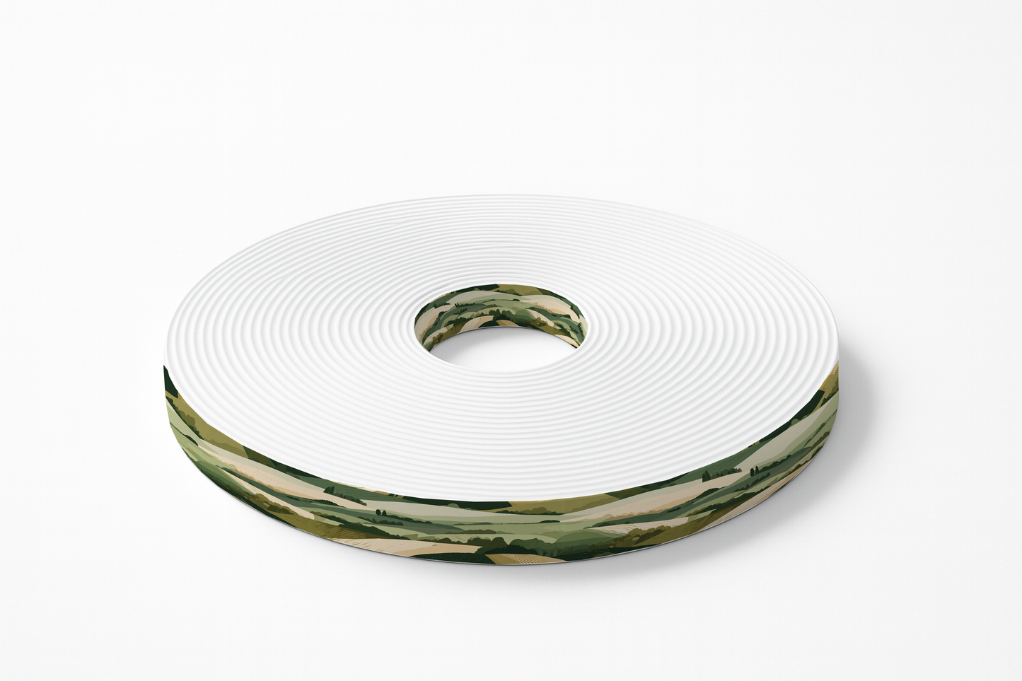 BioThane imprimé – Camouflage forêt vert & sable