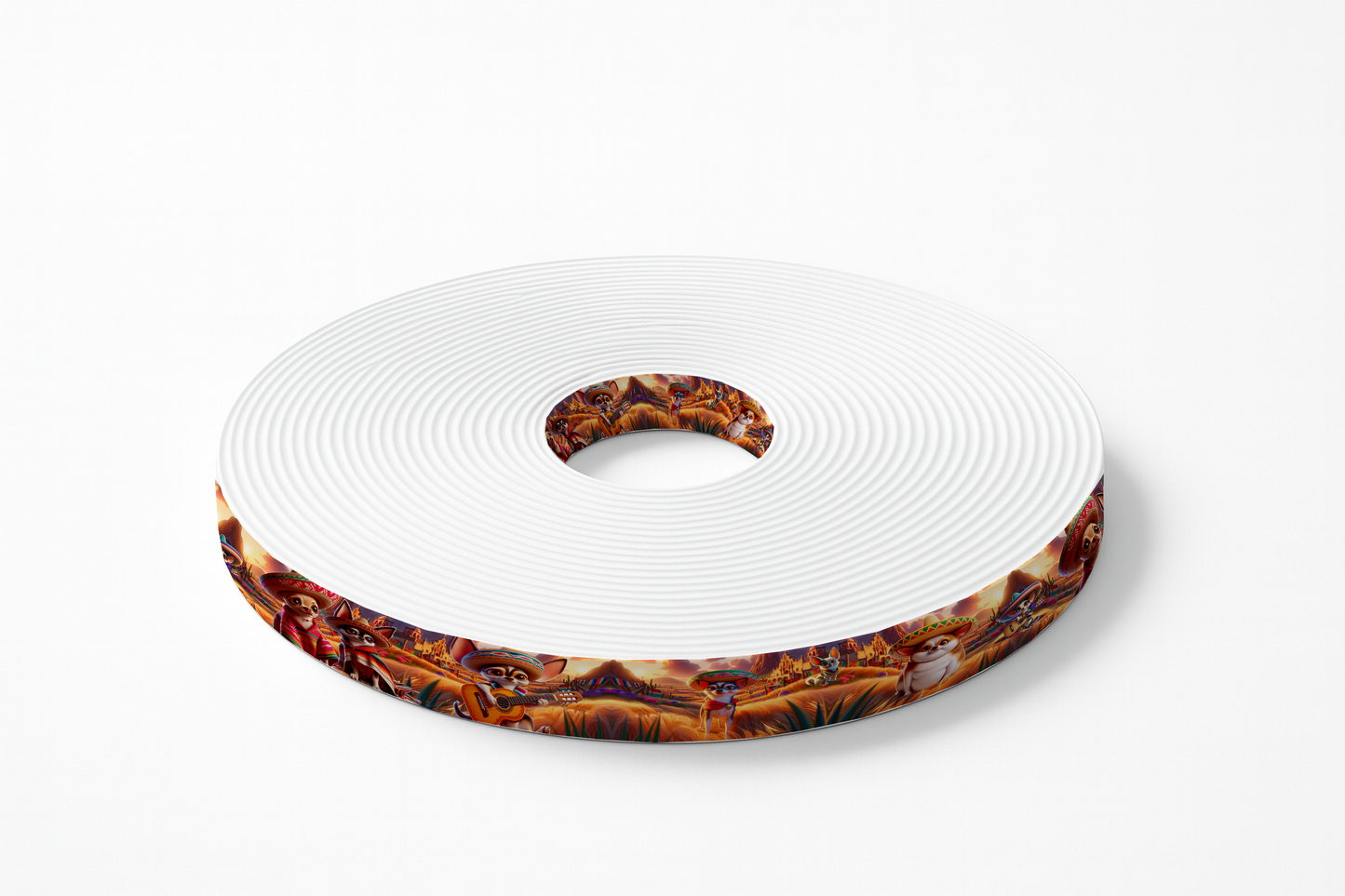 BioThane imprimé Chihuahuas Mariachis – Au mètre