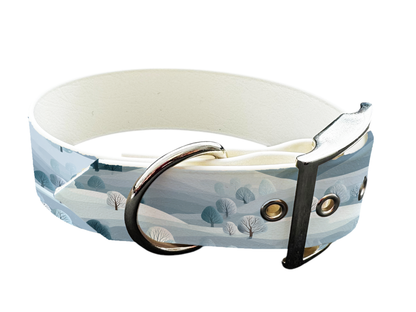 Collier pour chien en BioThane® imprimé – Collection paysage– 25mm