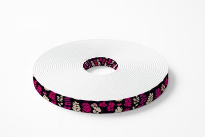 BioThane imprimé – “Floral Fuchsia”