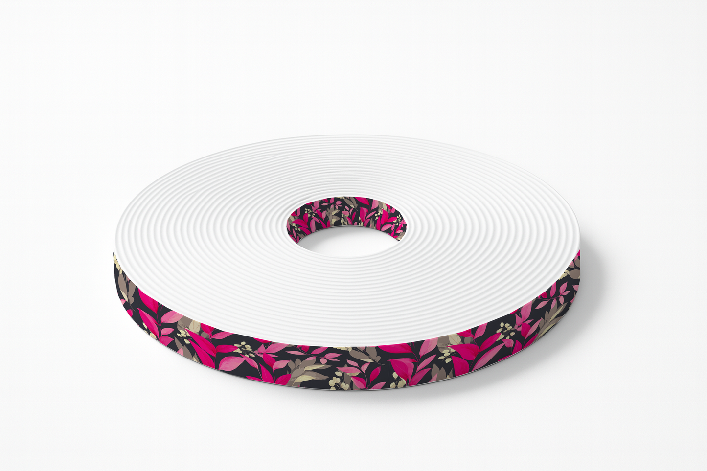 BioThane imprimé – “Floral Night Fuchsia”