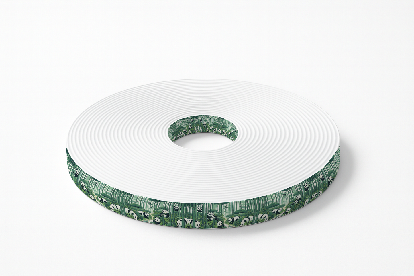 BioThane® imprimé - Motif "Pandas en Bambouseraie"