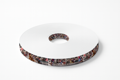 Bouledogues Français Cartoon – BioThane imprimé au mètre