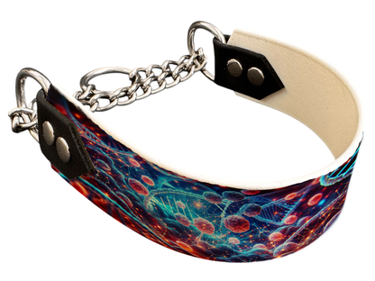 Martingale pour chien en BioThane® imprimé – Collection abstrait – 38mm