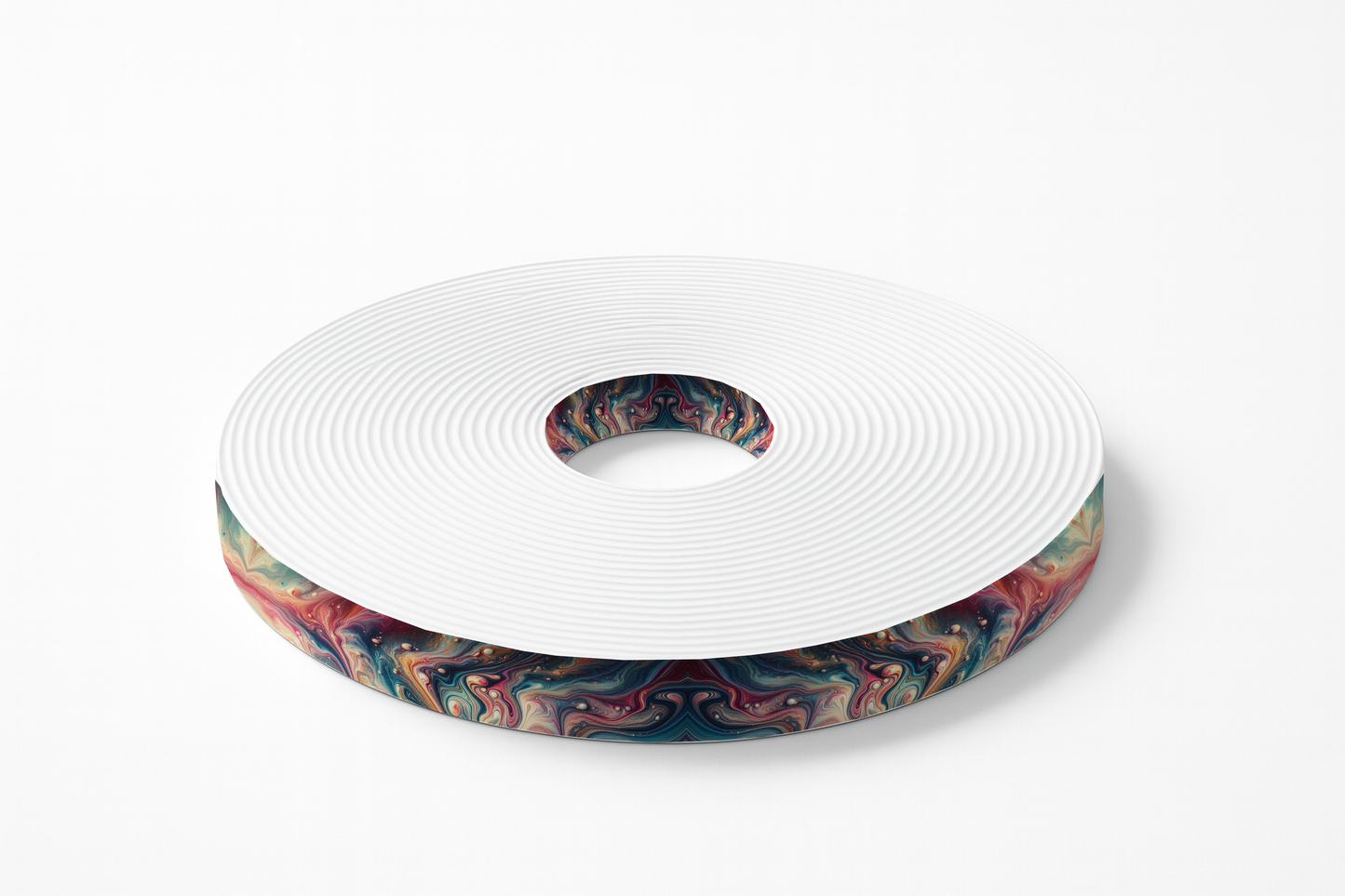 Sangle BioThane imprimée – Motif Marbré Galaxie