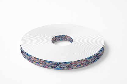 BioThane® imprimé – Arc-en-ciel magique & nuages étoilés