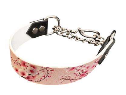 Martingale pour chien en BioThane® imprimé – Collection plantes et fleurs – 25mm