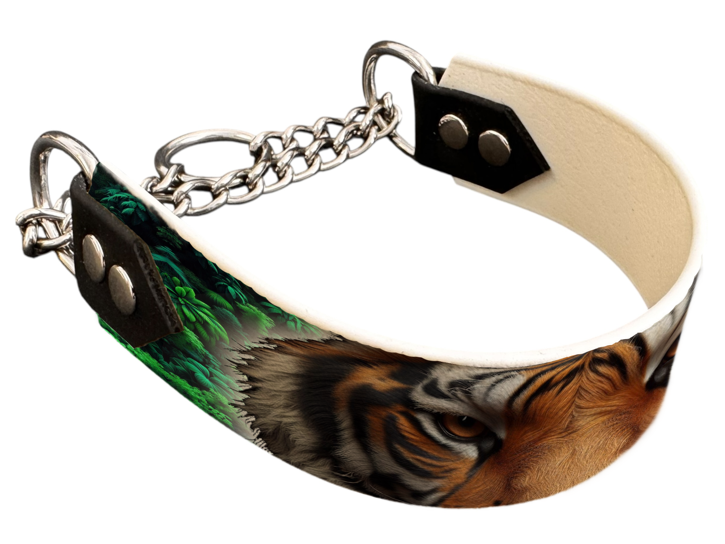 Martingale pour chien en BioThane® imprimé – Collection animaux sauvages– 38mm