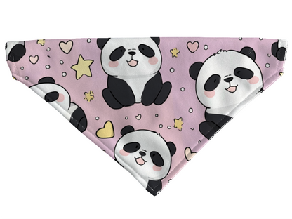 Bandana pour chien kawaii – 4 tailles (S, M, L, XL) – Collier inclus et compatible BioThane