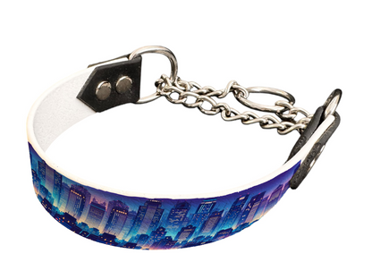 Martingale pour chien en BioThane® imprimé – Collection pop art– 25mm