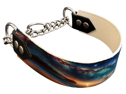 Martingale pour chien en BioThane® imprimé – Collection paysage– 38mm