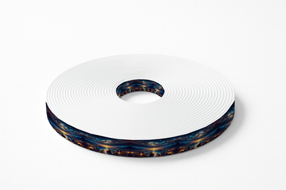 BioThane imprimé – Paysage Galactique Fractal