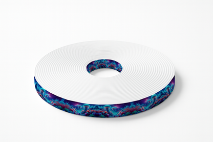 BioThane imprimé – Méduses Galactiques (au mètre)