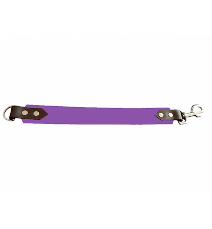Attache laisse 38 mm en Biothane – Message personnalisable