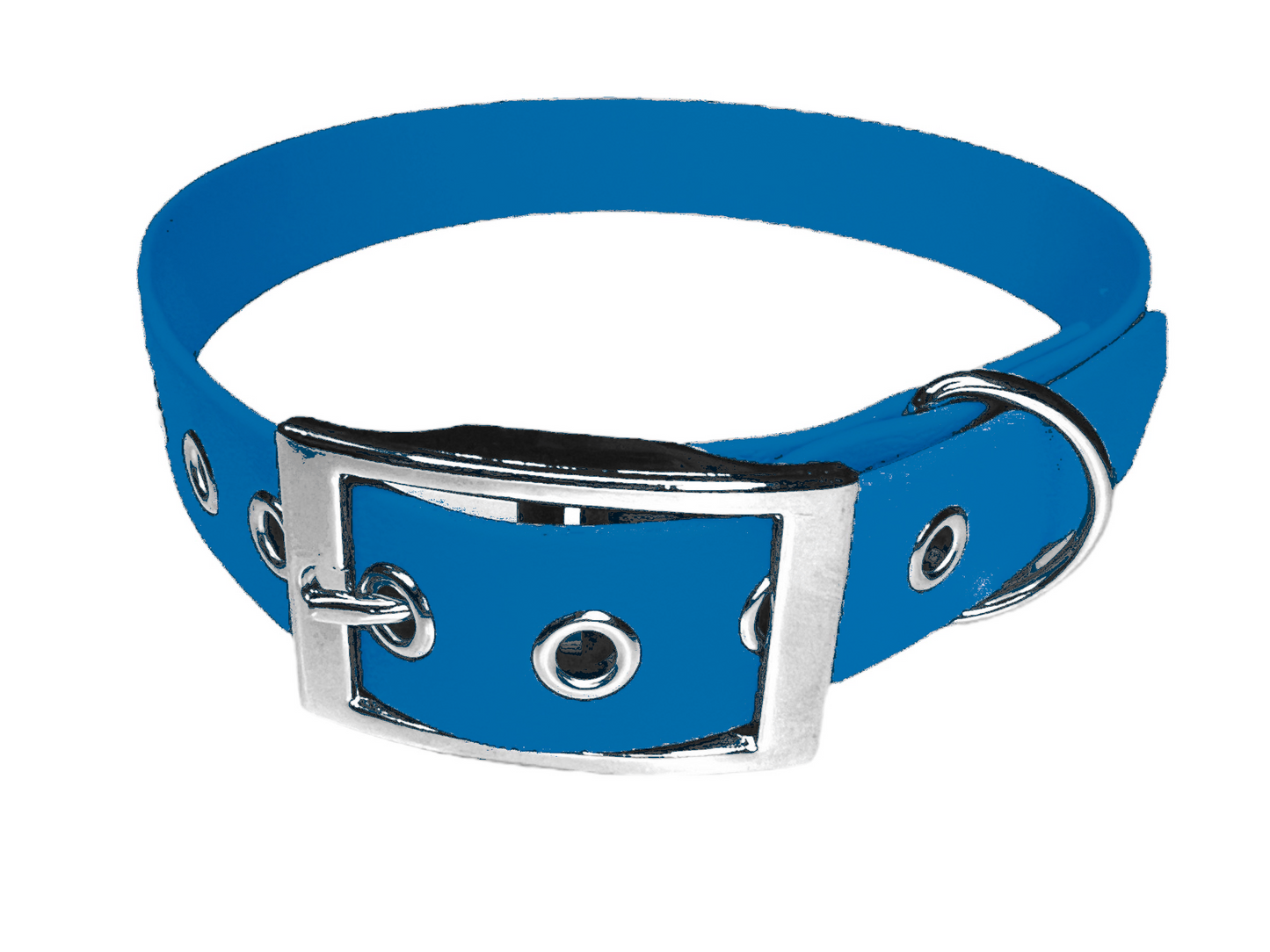Collier chien 19 mm en Biothane – Personnalisable – Coloris au choix