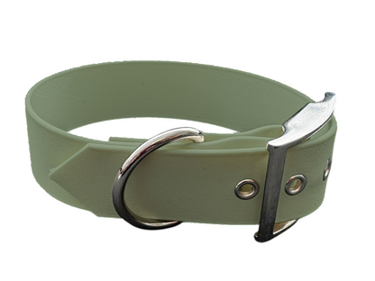 Collier chien 38 mm en Biothane – Personnalisable – Coloris au choix