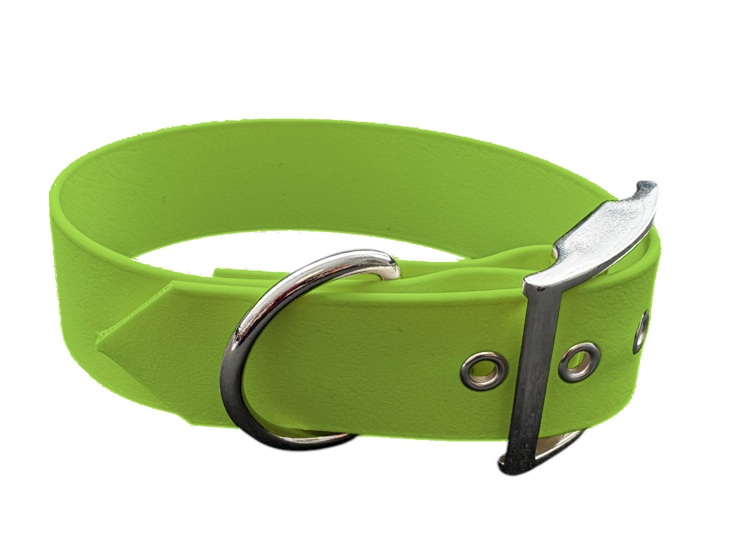 Collier chien 38 mm en Biothane – Personnalisable – Coloris au choix