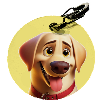 Offrez à votre Labrador une médaille unique, fabriquée en France