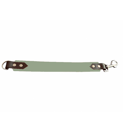 Attache laisse 38 mm en Biothane – Message personnalisable