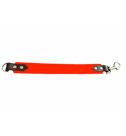 Attache laisse 38 mm en Biothane – Message personnalisable