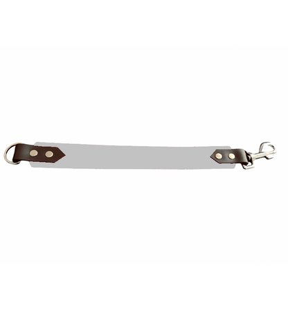 Attache laisse 38 mm en Biothane – Message personnalisable