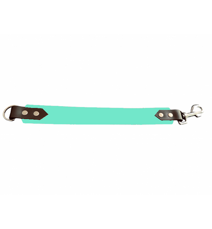 Attache laisse 38 mm en Biothane – Message personnalisable