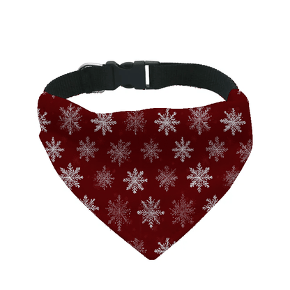 L'atelier du Fourmilier Bandana pour chien 10 / S Bandana de Noël pour chien – Accessoire festif