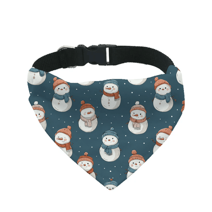 L'atelier du Fourmilier Bandana pour chien 14 / S Bandana de Noël pour chien – Accessoire festif