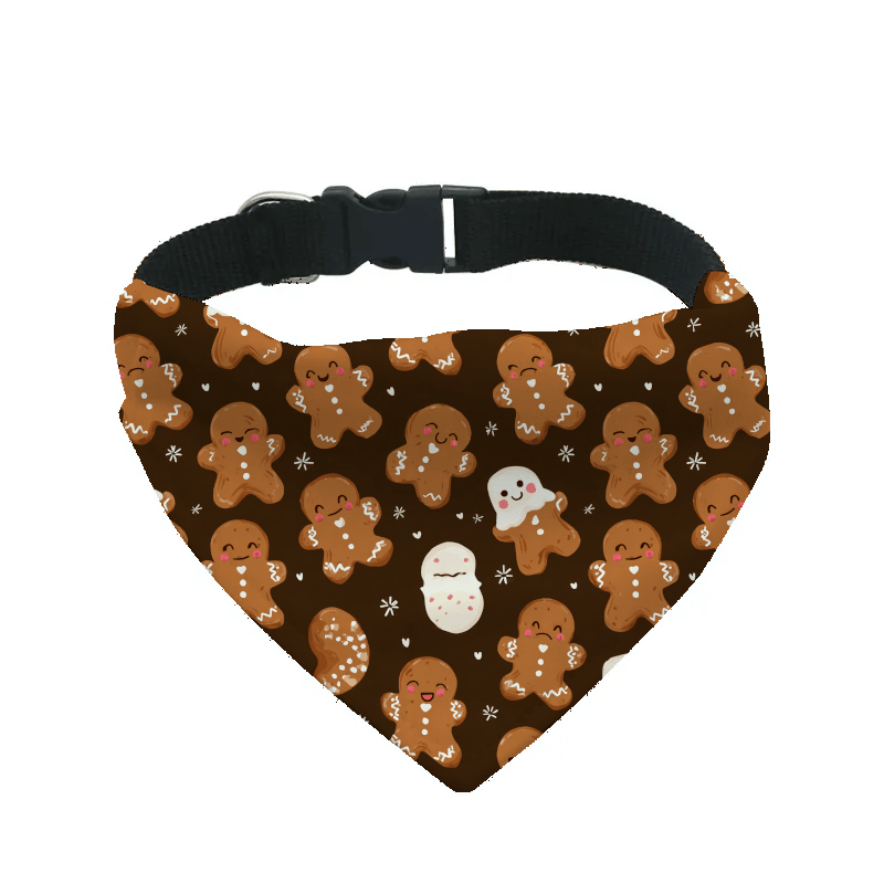 L'atelier du Fourmilier Bandana pour chien 15 / S Bandana de Noël pour chien – Accessoire festif