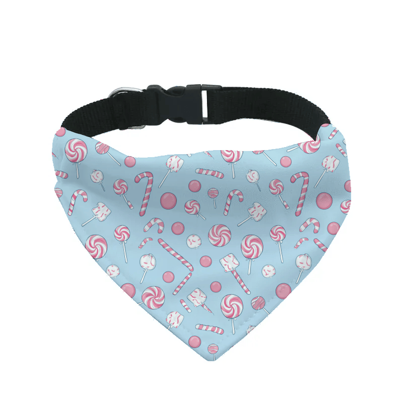 L'atelier du Fourmilier Bandana pour chien 18 / S Bandana de Noël pour chien – Accessoire festif