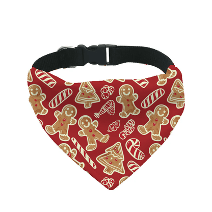 L'atelier du Fourmilier Bandana pour chien 9 / S Bandana de Noël pour chien – Accessoire festif
