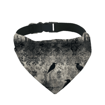 L'atelier du Fourmilier Bandana pour chien b25 / S Bandana pour chien Halloween (4 tailles) (S, M, L, XL) – Collier inclus & compatible BioThane