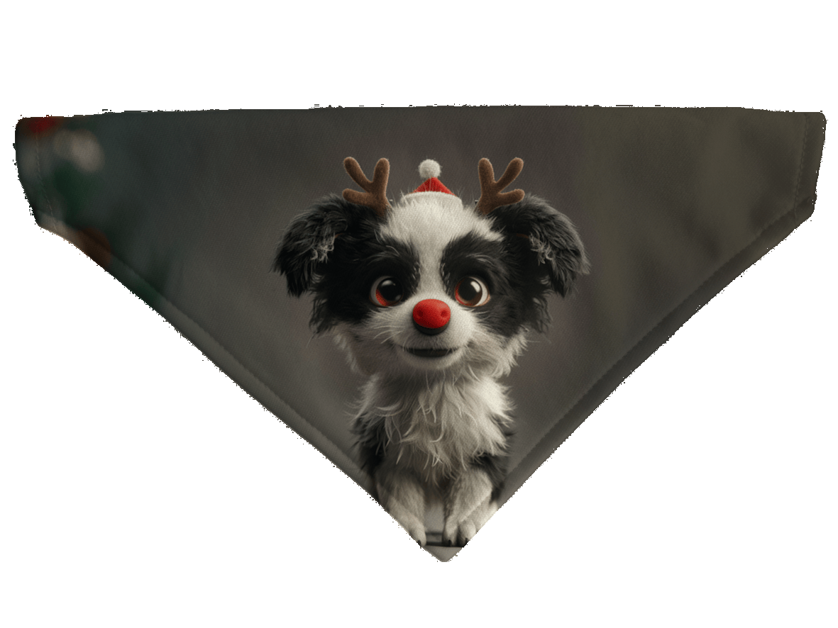 L'atelier du Fourmilier Bandana pour chien Bandana de Noël pour chien – Accessoire festif